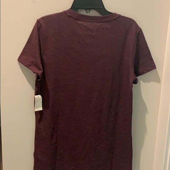 NWT Aeropostale Free state T-shirt wine red size L NWT - Picture 3 of 5